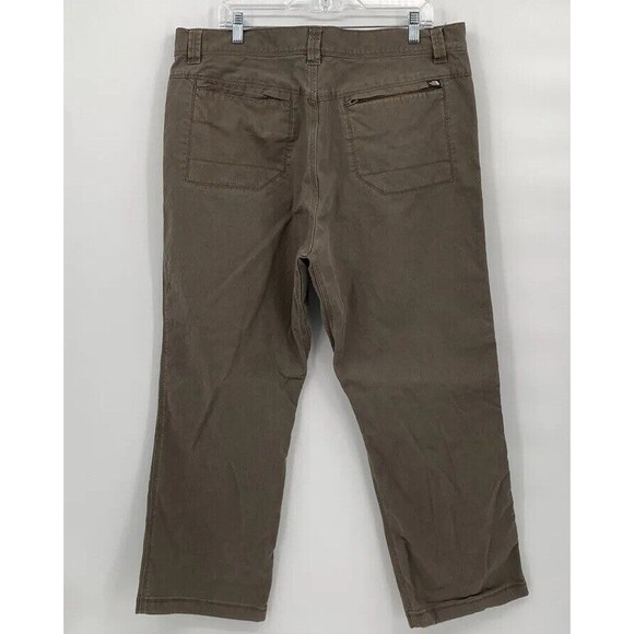 The North Face Mens Stretch Straight Leg Jeans Pants Brown Size 40 - Picture 5 of 12